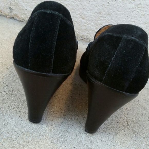 KORS Michael Kors "Peru" suede wedge loafers - EUC - Picture 5 of 8